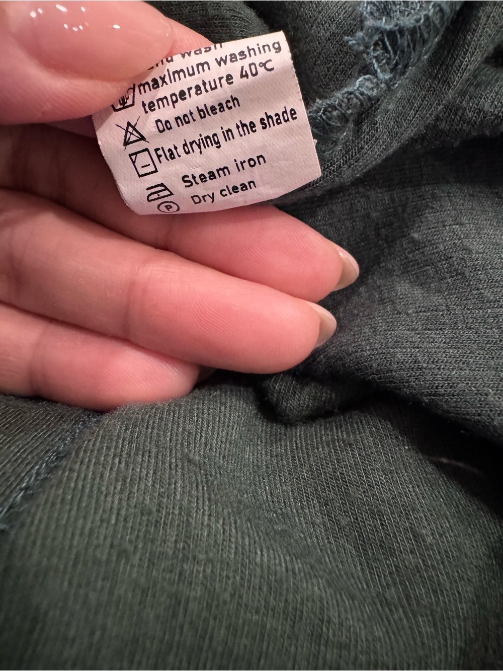 V-Neck Lightweight Knit Sweater - Teal Green - Picture 5 of 7